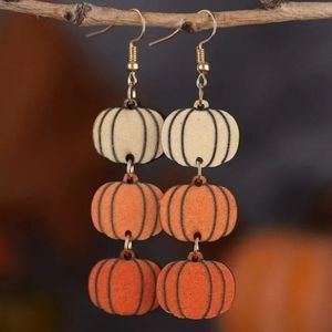 Pumpkin Fall Earrings